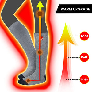 Electric Heating Socks Battery Heated Winter Warm Cotton Socks