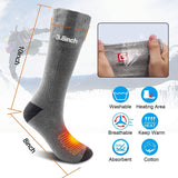 Electric Heating Socks Battery Heated Winter Warm Cotton Socks